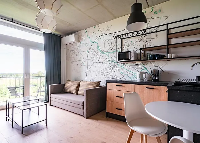 Apartment Rentplanet - Zarembowicza Breslau